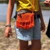 Mini Sac en Macramé Orange