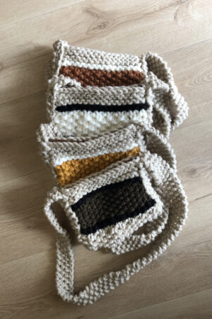 Sac tricot en laine