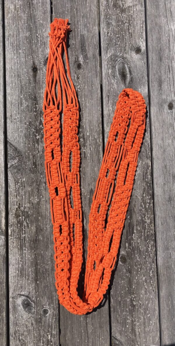 Ceinture sans boucle Orange