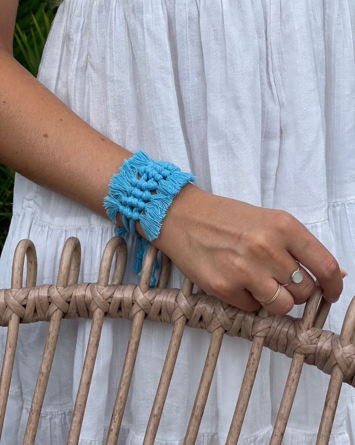 Bijoux macramé et acier inoxydable site - 11