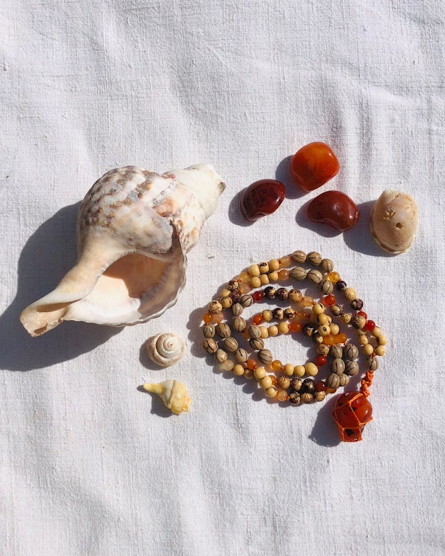 Mala chassa sacré cornaline Mala chassa sacré cornaline