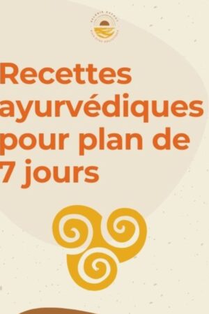 recettes pour plan de 7 jours présentation