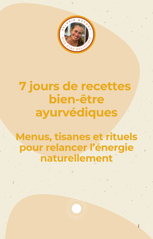 E.book 7 jours de recettes ayurvédiques