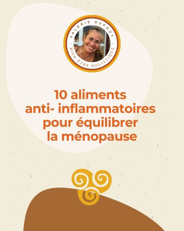 E.BOOK gratuit 10 aliments anti-inflammatoires