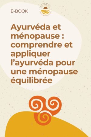 Page de couverture Ebook Ayurvéda et ménopause