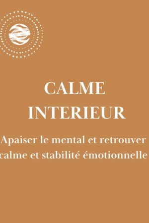 Accompagnement calme intérieur