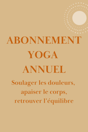 Abonnement Yoga – Annuel