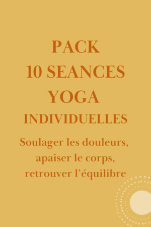 Pack 10 séances yoga individuelles
